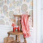 Jardin de la vie littlephant behang voor de kinderkamer kleur multi