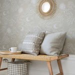Littlephant Happy Cloud kinderbehang babykamer kinderkamer neutraal beige