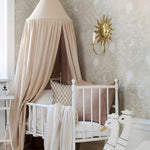 Littlephant Happy Cloud kinderbehang babykamer kinderkamer neutraal terra roze