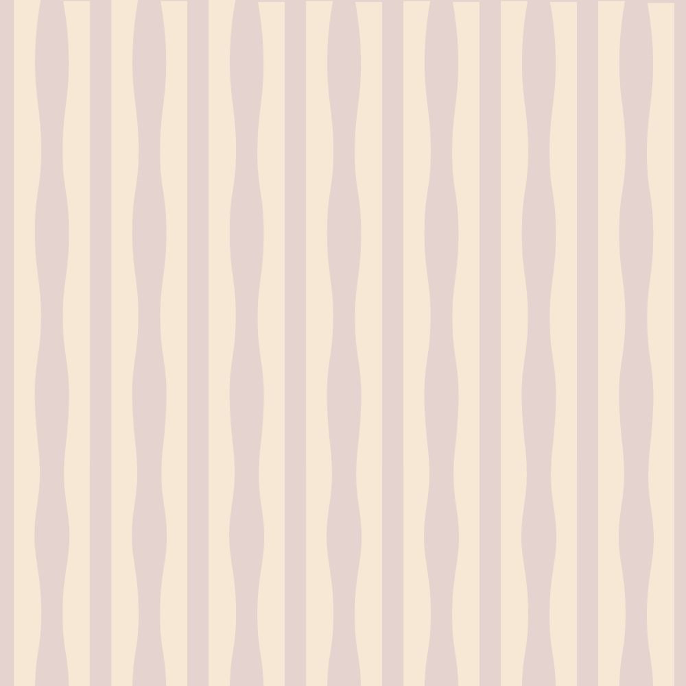 Studio Pieni Stripes Wallpaper Lola - Lilac