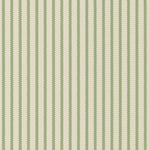 Langelid Von Brommsen olive olijfgroen strepen behang voor de kinderkamer