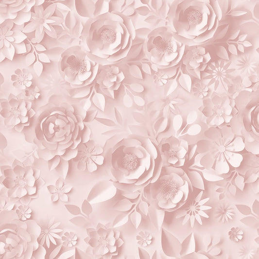 Dutch Wallcoverings rozen behang voor de kinderkamer meisjeskamer roze M446-03