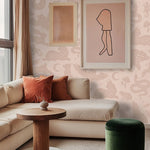 Dierenbehang voor meisjeskamer en babykamer starlight van creative lab amsterdam roze