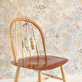 Majvillan Jungle Glow Jungle behang voor de kinderkamer glow in the dark. Beige 155-01