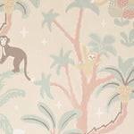 Majvillan Jungle Glow Jungle behang voor de kinderkamer glow in the dark. Beige 155-01