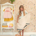 Majvillan behang meisjeskamer zeemeerminnen mermaid reef sandy beige 152-01