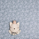 Matuu bloemenbehang voor de kinderkamer Barberries blauw