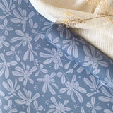 Matuu bloemenbehang voor de kinderkamer Barberries blauw