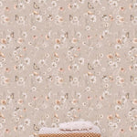 Matuu bloemenbehang voor de kinderkamer medium karamel beige
