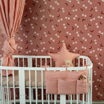 Matuu heartgarden kersen behang meisjeskamer roest rood bruin