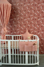 Matuu heartgarden kersen behang meisjeskamer roest rood bruin