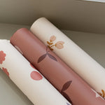 Matuu heartgarden kersen behang meisjeskamer roest rood bruin