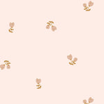Matuu Little Buds bloemen behang voor meisjeskamer en babykamer creme