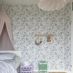 Matuu bloemenbehang voor de meisjeskamer May Garden
