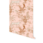 May and Fay Jungle Behang Blush