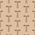 May and Fay behang voor de babykamer meisjeskamer strikjes beige