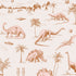 May and Fay Dino Planet dino behang voor de meisjeskamer roze beige