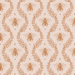 May and Fay behang voor de kinderkamer Bee Kind bijen beige