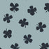 Joelle Wehkamp x Meet me at the wall lucky clover klavertjes behang voor de kinderkamer jongenskamer meisjekamer blauw