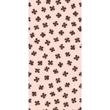 Joelle Wehkamp x Meet me at the wall lucky clover klavertjes behang voor de kinderkamer meisjeskamer bruin