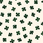 Joelle Wehkamp x Meet me at the wall lucky clover klavertjes behang voor de kinderkamer meisjeskamer groen