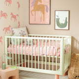 Joelle Wehkamp x Meet me at the wall magic horses paarden behang voor de kinderkamer meisjeskamer creme roze