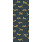Joelle Wehkamp x Meet me at the wall magic horses paarden behang voor de kinderkamer meisjeskamer blauw goud