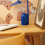 Aniek Bartels x Meet me at the wall owl uilen dierenbehang behang meisjeskamer babykamer creme