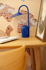 Aniek Bartels x Meet me at the wall owl uilen dierenbehang behang meisjeskamer babykamer creme
