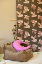 Aniek Bartels x Meet me at the wall owl uilen dierenbehang behang meisjeskamer babykamer groen