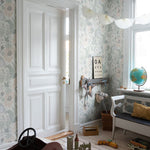 Midbec Anemone Anemoon bloemenbehang voor meisjeskamer en babykamer off white 33000