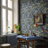 Midbec behang brittsommar kleur bloemen 55010