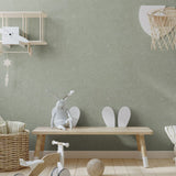 Midbec Landskapsdjur bosdieren behang voor de kinderkamer groen 26017