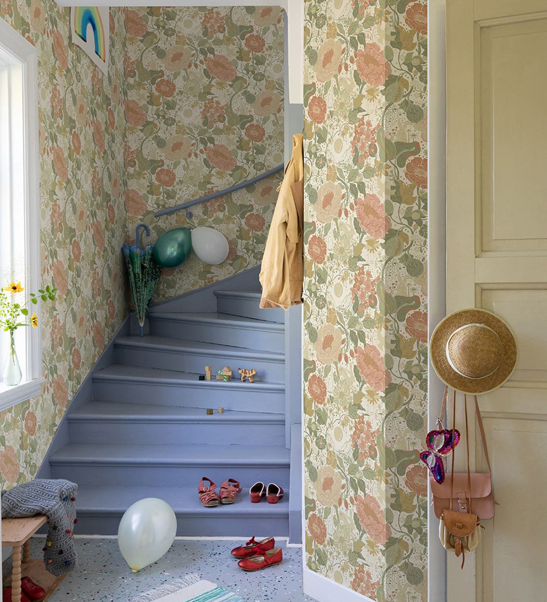 Midbec Växa kinderbehang magische wereld beige 63012