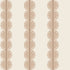 Papr Walls strepen behang meisjeskamer of babykamer met boogjes bubble dot beige bruin
