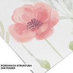 Pastelowe Love Spring Garden bloemenbehang voor de meisjeskamer of babykamer mural roze geel en blauw