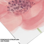 Pastelowe Love Spring Garden bloemenbehang voor de meisjeskamer of babykamer mural roze geel en blauw