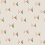 Meet me at the Wall behang voor de kinderkamer Bowie Tie strikjes behang pastel kleuren