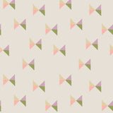 Meet me at the Wall behang voor de kinderkamer Bowie Tie strikjes behang pastel kleuren