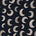 Meet me at the Wall Moon Dark Zwart manen behang voor de babykamer of neutrale kinderkamer.