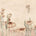 Rebel Walls x Mrs. Mighetto Bloomy Fields of Marion Roze dromerig behang voor meisjeskamer en babykamer R20299