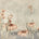 Rebel Walls x Mrs. Mighetto Bloomy Fields of Marion vergrijsd groen dromerig bloemen behang voor meisjeskamer en babykamer R20300