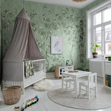 Rebel Walls behang voor de kinderkamer Chinoiserie Jade R16742