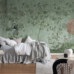 Rebel Walls behang voor de kinderkamer Chinoiserie Jade R16742