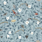 Pixie Shore Rebel Walls behang Sky lichtblauw bloemenbehang voor de meisjeskamer en babykamer R18112