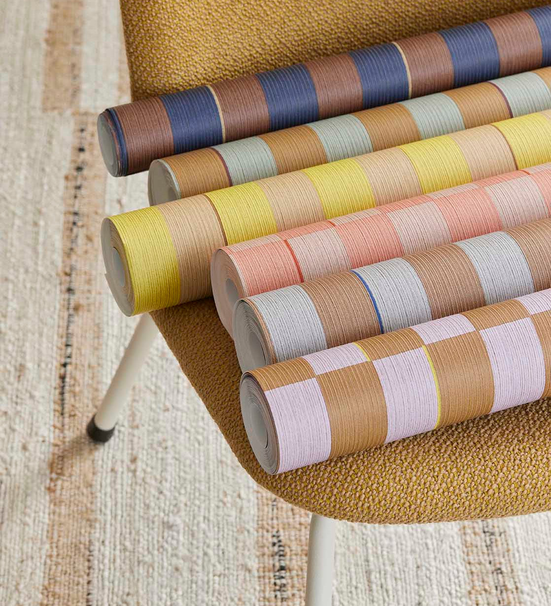 Eijffinger behang strepen revive roze 333620