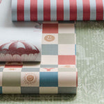 Dieren behang voor de kinderkamer van Eijffinger uit de Tiny Treasures collectie 363134 groen