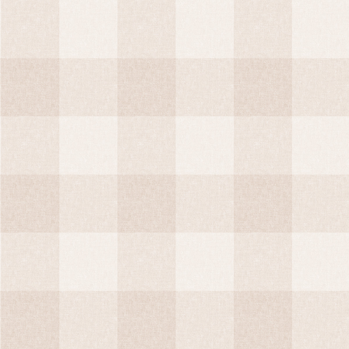 Geruit geblokt behang voor de kinderkamer babykamer meisjeskamer Lykke Sandberg textiellook sandstone beige S10213