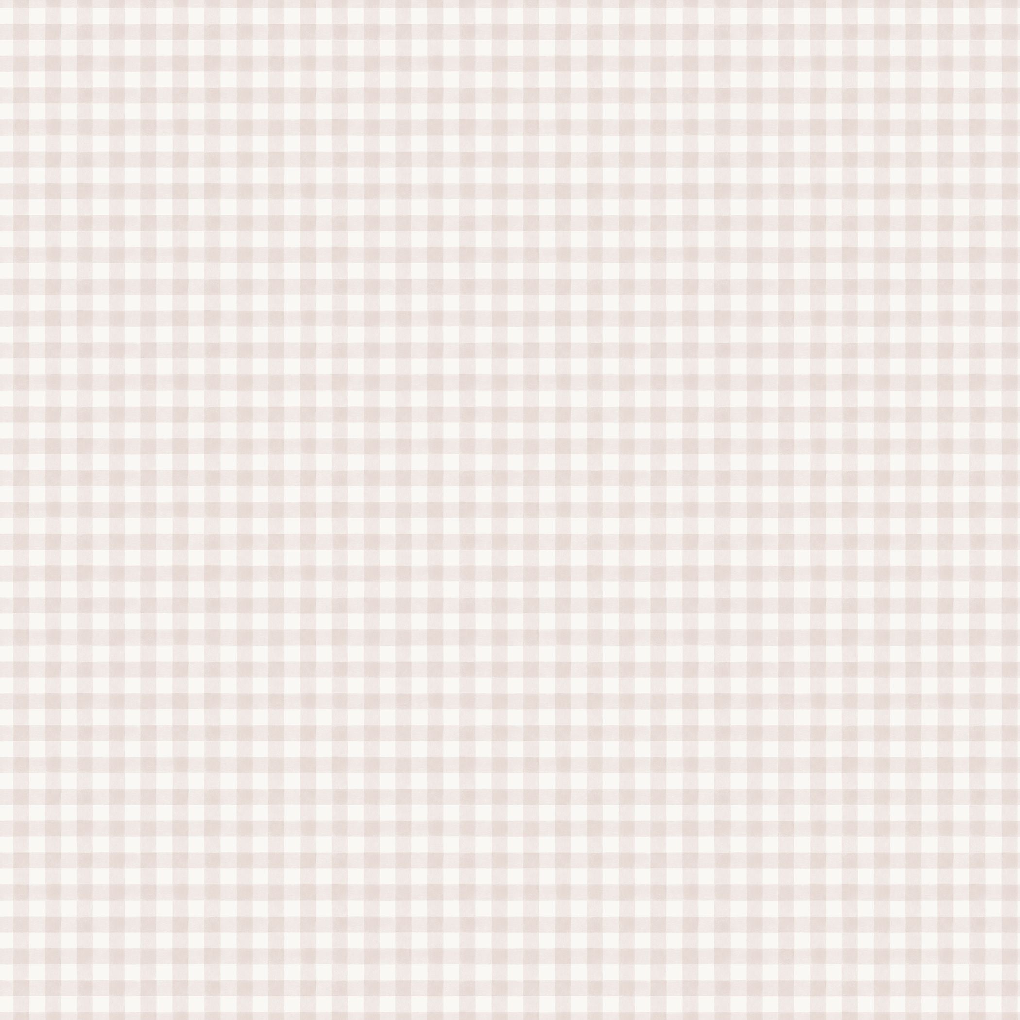 Ruitjes behang voor babykamer meisjeskamer tienerkamer klein gingham ruit blush roze Ruta Sandberg S10317