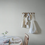 Sandberg strepen behang Estelle light blue lichtblauw  jongenskamer meisjeskamer babykamer neutrale kinderkamer S10627